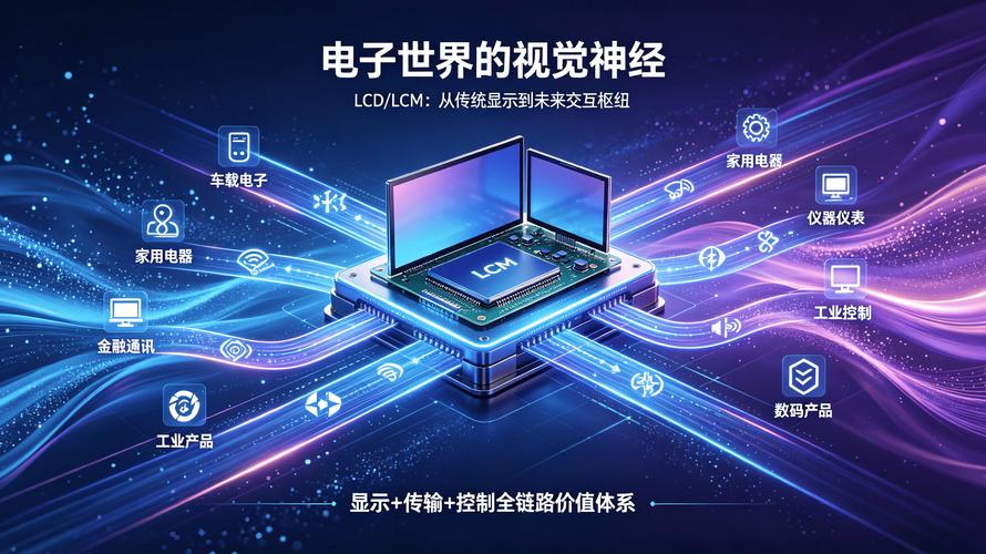 光互连新趋势,重塑 lcd/lcm 未来形态